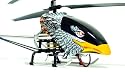 Eagle LED 3CH RC Helicopter Radio Remote Control 26" Electric Falcon Heli with Metal Ski