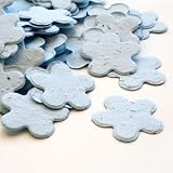 Five Petal Plantable Seed Confetti in BLUE Value Pack (two 350 piece bags = 700 pieces of seed confetti)