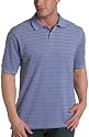 IZOD Men's Short-Sleeve Oxford Jersey Stripe Polo