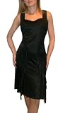 Gianni Versace Black Ruffle Cocktail Dress. L