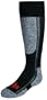 Hot Chillys Youth Assorted Mid Volume Sock (Black/Heather, Medium)