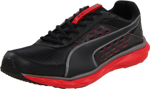 PUMA Men's PUMAgility Speed Cross-Training Shoe, Black/High Risk Red, 13 D US On Sale