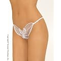 Sensual Mystique Crotchless Butterfly Applique
