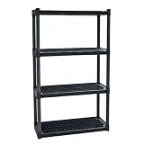 Plano Molding 924 Heavy Duty Shelving with Vents, 4-Shelf