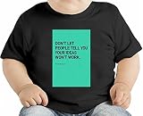 Your ideas will work オーガニックベビーTシャツ 12 - 18 Months