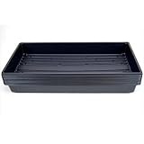 10 Plant Growing Trays (No Drain Holes) - 20" x 10" - Perfect Garden Seed Starter Grow Trays: For Seedlings, Indoor Gardening, Growing Microgreens, Wheatgrass & More - Soil or Hydroponic