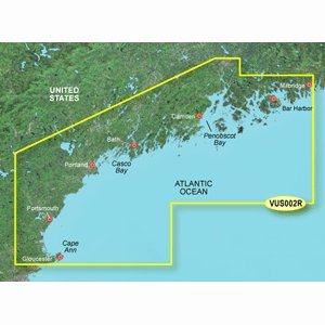 GARMIN VUS002R SOUTH MAINE BLUECHART G2 VISION