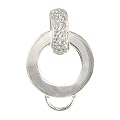 SilberDream Carrier 925 Silber Charm Ketten Anh�nger mit Zirkonia f�r Charms Armband Anh�nger FC0063