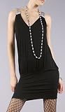 LAXMI Edgy Leather Stud Dress
