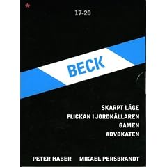 Beck - Series 17-20 - 4-DVD Box Set ( Skarpt l�ge / Flickan i Jordk�llaren / Gamen / Advokaten ) ( The Scorpion / Girl In the Basement / The Vulture / The Attorney ) [ Schwedische Fassung, Keine Deutsche Sprache ]