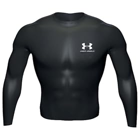 <b>Under Armour Men's Long Sleeve Turf Gear ( sz. S, Black )</b>