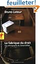 La fabrique du droit 