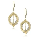 Dana Kellin Golden Shadow Crystal Drop Earring