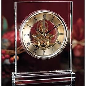 BRUNSWICK CRYSTAL CLOCK
