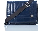 Knomo - 53106NVS - Saxby Mini - Sac Bandouli&egrave;re fin pour iPad et MacBook Air 11" - Bleu