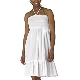 Merona Smocked Coverup Dress - White