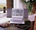 Maverick CL-116 Color-Coded LCD Weather Station and AM/FM Stereo Radio with Talking Alarm Clock