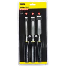 Stanley 16-007 5000 Series Chisel Set, 3-Piece by Stanley Hand Tools