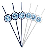MLB Tampa Bay Rays Six Pack Team Sip Sport Straws