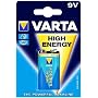 Varta High Energy Batteries Alkaline 9 Volt 1 Pack