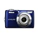 Nikon Coolpix L22 12 MP Digital Camera with 3.6x Optical Zoom and 3.0-Inch LCD (Blue)