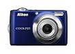 Nikon Coolpix L22 12.1MP Digital Camera with 3.6x Optical Zoom and 3.0-Inch LCD (Blue)