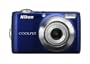 Nikon Coolpix L22 12 MP Digital Camera with 3.6x Optical Zoom and 3.0-Inch LCD (Blue)