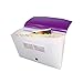 Comix Expanding File 13 Pockets Legal/A4/ Letter size Document Organizer Jacket - (A1347) (Purple)