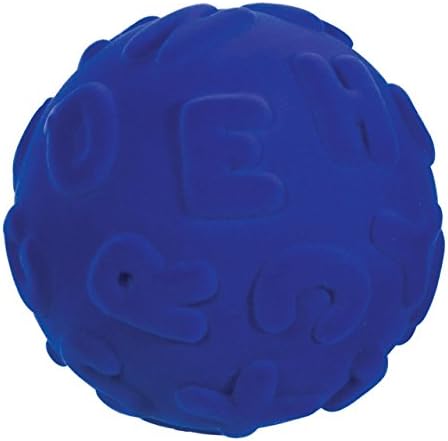 Educational Ball - Tactile Uppercase Letters- Blue