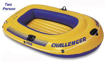 Challenger 200 Inflatable Boat Raft 2 person 