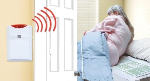 Wireless (Cordfree) Bed Alarm and Bed Pad/no Alarm in Patient's Room