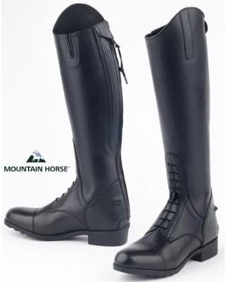 Mountain Horse Girls' Women's Venice Jr. Field Boot Black 6 R US