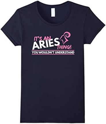 Women's It's An Aries Thing - Aries T-Shirt Large Navy