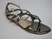 JIMMY CHOO Rope Steel Mirror Flat Sandals 41