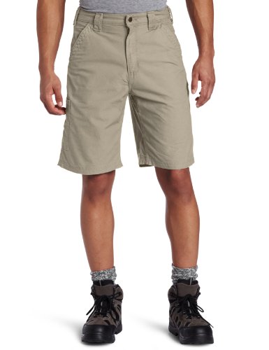 Carhartt Men's Canvas Work Short B147,Tan,42