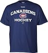Montreal Canadiens Reebok Navy Authentic Locker T-Shirt