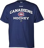 Montreal Canadiens Reebok Navy Authentic Locker T-Shirt