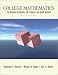 Book College Mathematics for Business, Economics, Life Sciences, and Social Sciences (9th Edition)
