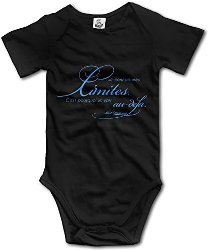Je Connais Me Limites Climb Romper Onesies Girls' Cool