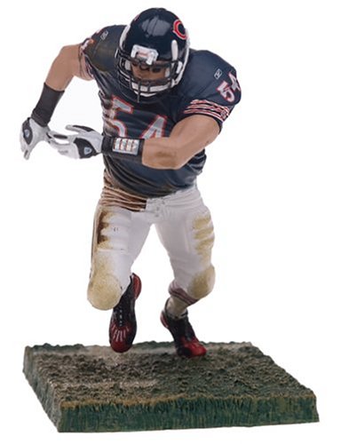 McFarlane Toys NFL Sports Picks Series 9 Action Figure Brian Urlacher (Chicago Bears) Blue Jersey White Pants