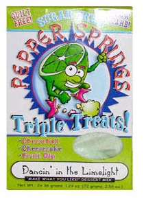 Pepper Springs Sugar Free Lime Cheeseball, Cheesecake or Fruit Dip Mix by A Bountiful Harvest