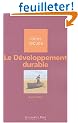Le d�veloppement durable