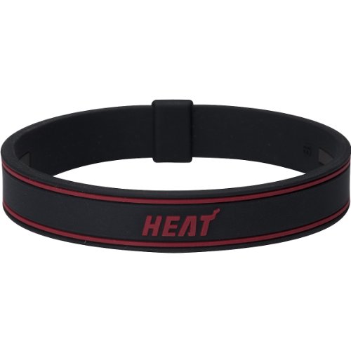 Phiten Miami Heat Titanium Bracelet X30