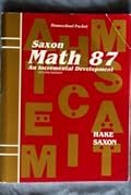Math8/7: An Incremental Development (Saxon Math 8/7)