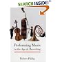 Performing Music in the Age of Recording