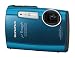 Olympus Mju-TOUGH-3000 Digitalkamera (12 Megapixel, 3,6-fach Zoom, 6,9 cm (2,7 Zoll) Display, 3m wasserdicht, 1GB intern Speicher) Turquoise Blue