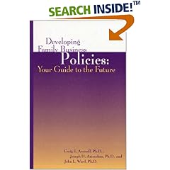 Developing Family Business Policies:  Your Guide to the Future (Family business leadership series)
