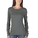 Juniors' Mossimo Supply Co. Raw-Edge Layering Tee - Gray