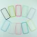Teviwin (A106) 10pcs New Matt Frosted iPhone 5 Case Clear Hard Back Cover Soft TPU Bumper Frame Case for Apple iPhone 5C, Teviwin Stylus Included