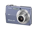Casio Exilim EX-Z600BE 6MP Digital Camera with 3x Optical Anti-Shake Zoom (Blue)